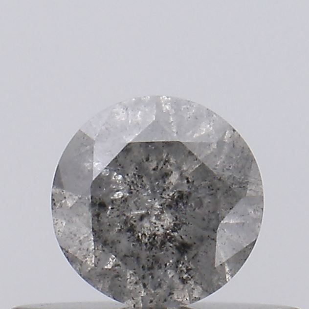 Round Salt And Pepper Natural Diamond 0.32ct I3 loose diamond