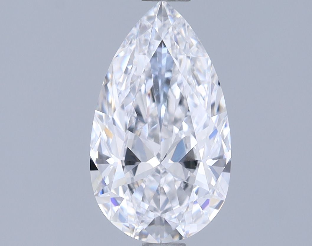 Pear Natural Diamond 1.02ct D VVS1