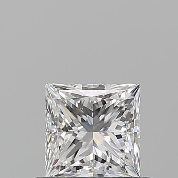 Princess Natural Diamond 0.62ct F VVS2