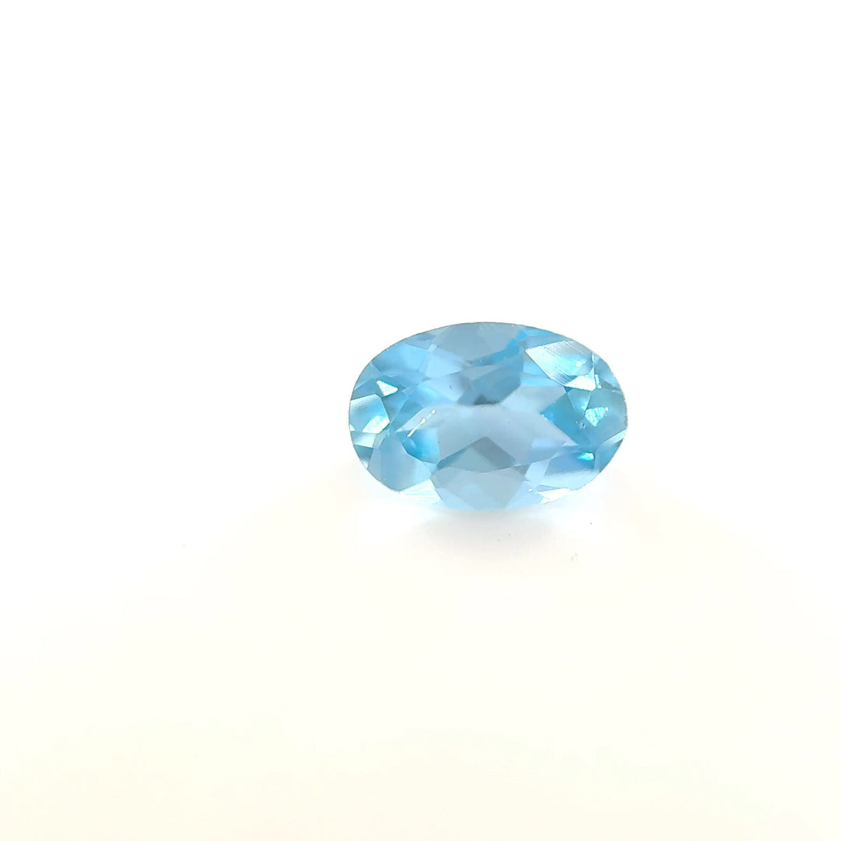 Oval Blue Aquamarine 0.37ct loose gemstone