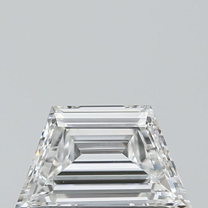 Trapezoid Natural Diamond 0.50ct F VVS1