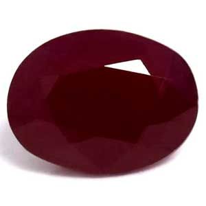 Oval Red Ruby 2.1ct loose gemstone