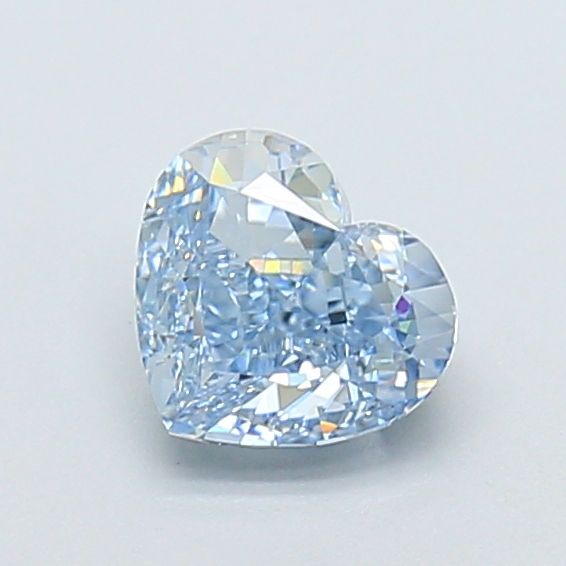 Heart Fancy Vivid Blue Lab-grown Diamond 1.16ct IF loose diamond