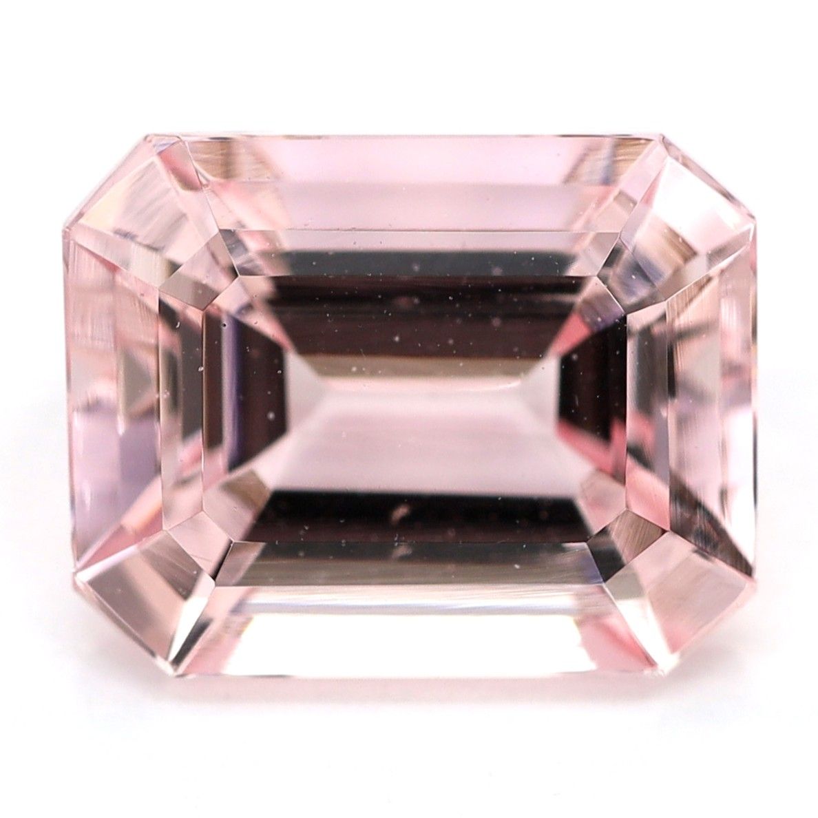 Emerald Pink Morganite 3.4ct loose gemstone