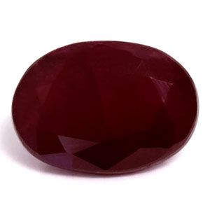 Oval Red Ruby 1.52ct loose gemstone