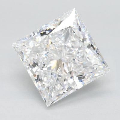 Princess Lab-Grown Diamond 3.29ct D IF