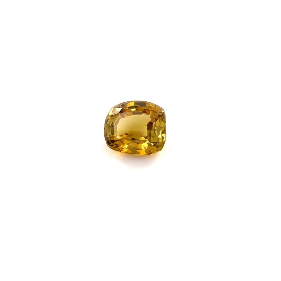 Cushion Yellow Chrysoberyl 0.77ct loose gemstone