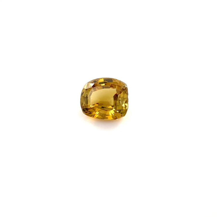 Cushion Yellow Chrysoberyl 0.77ct loose gemstone
