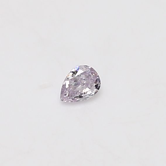 Pear Very Light Pink Natural Diamond 0.07ct loose diamond