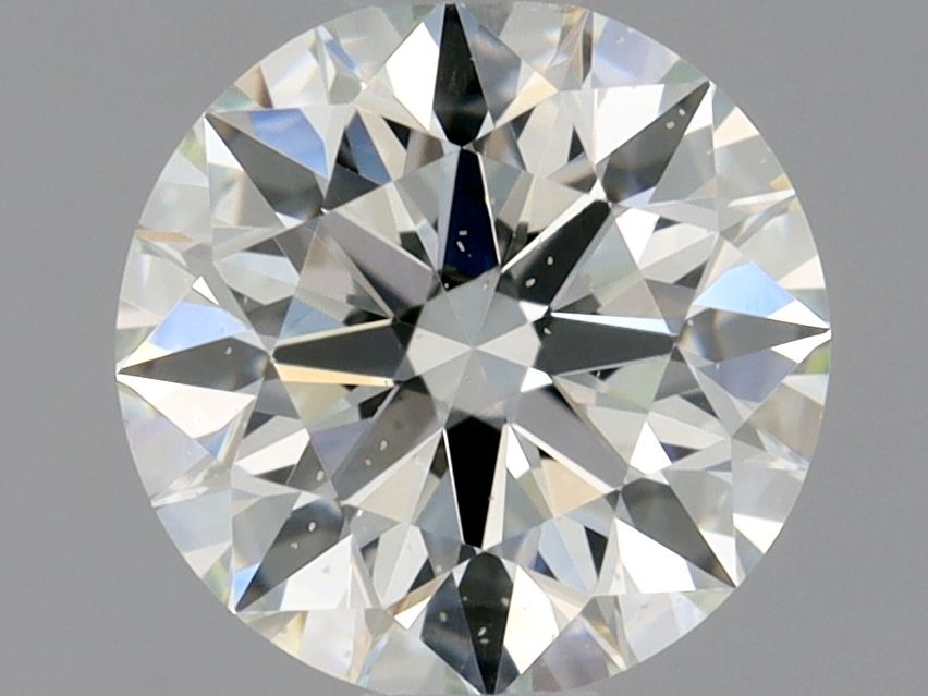 Round Faint Yellowish Green Natural Diamond 0.6ct SI1 loose diamond