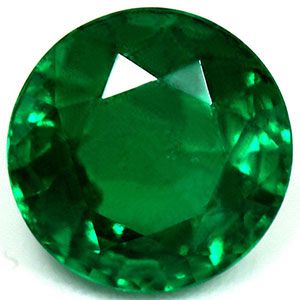 Round Green Emerald 1.43ct loose gemstone
