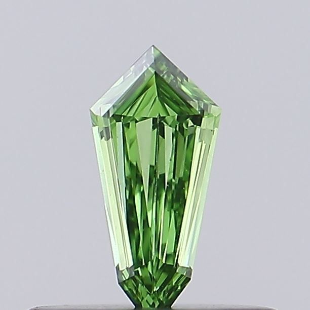 Shield Fancy Vivid Green Lab-grown Diamond 0.2ct VS1 loose diamond