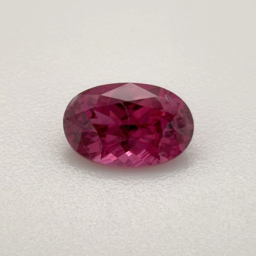 Oval Red Ruby 0.43ct loose gemstone