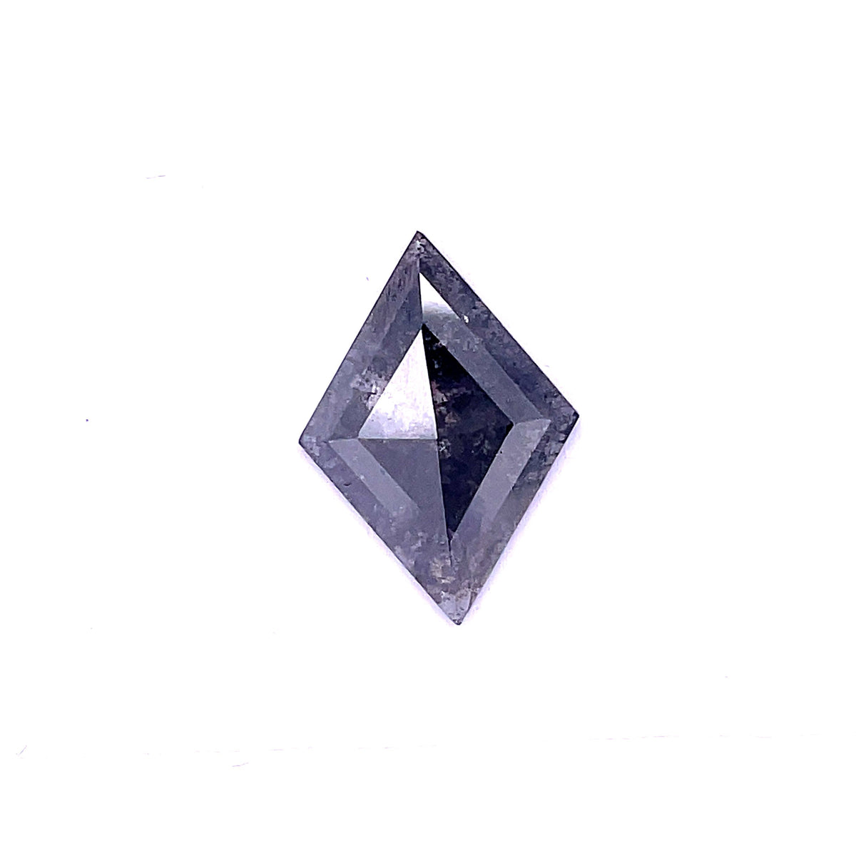 Lozenge Salt And Pepper Natural Diamond 2.76ct loose diamond