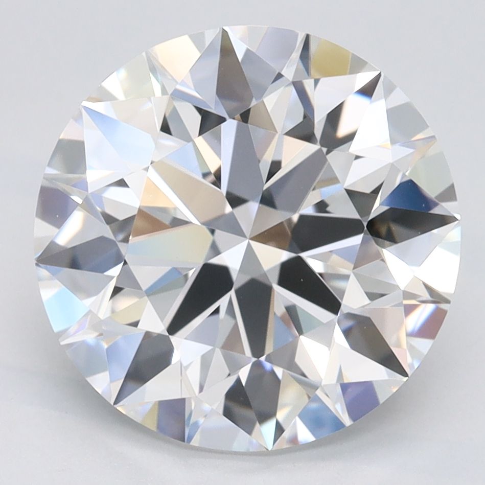 Round Lab-Grown Diamond 3.69ct D IF