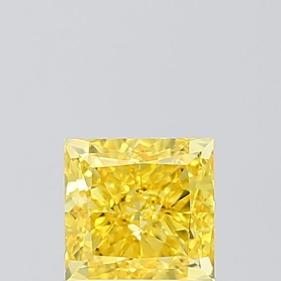 Princess Fancy Vivid Yellow Lab-grown Diamond 1.02ct VVS1 loose diamond