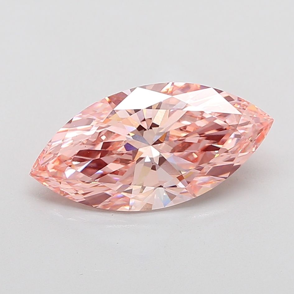 Marquise Fancy Intense Pink Lab-grown Diamond 5.01ct VS1 loose diamond