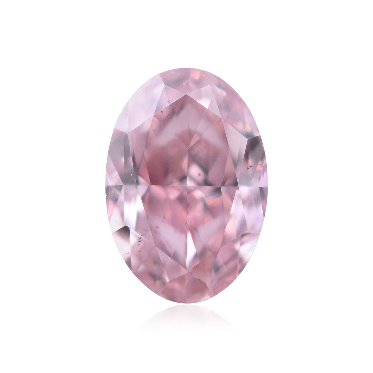 Oval Fancy Pink Natural Diamond 0.18ct VS2 loose diamond