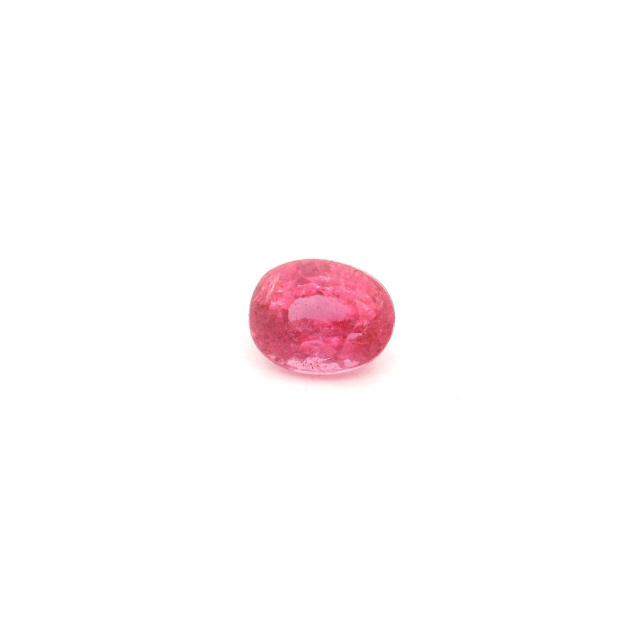 Oval Red Ruby 0.78ct loose gemstone