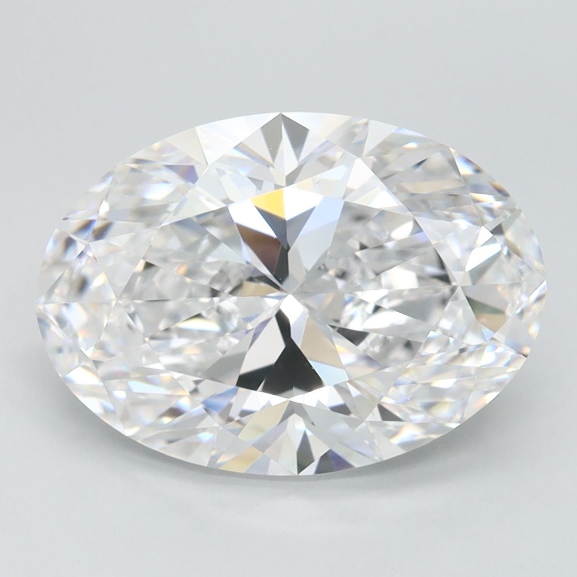 Oval Lab-Grown Diamond 3.56ct D FL