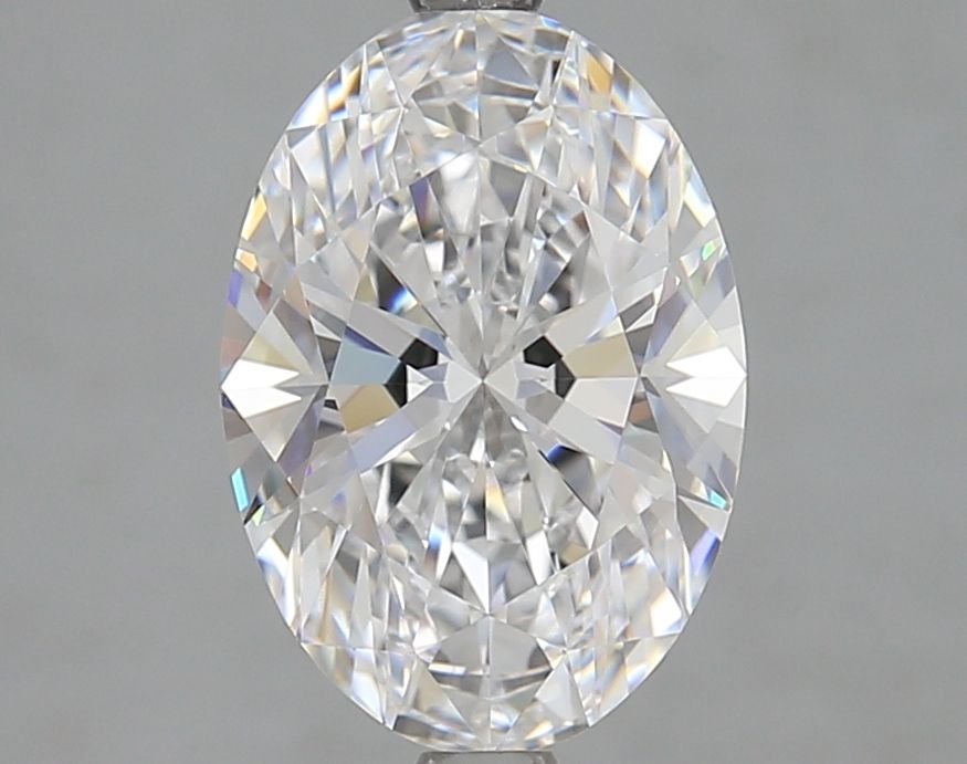 Oval Lab-Grown Diamond 2.61ct D VVS1