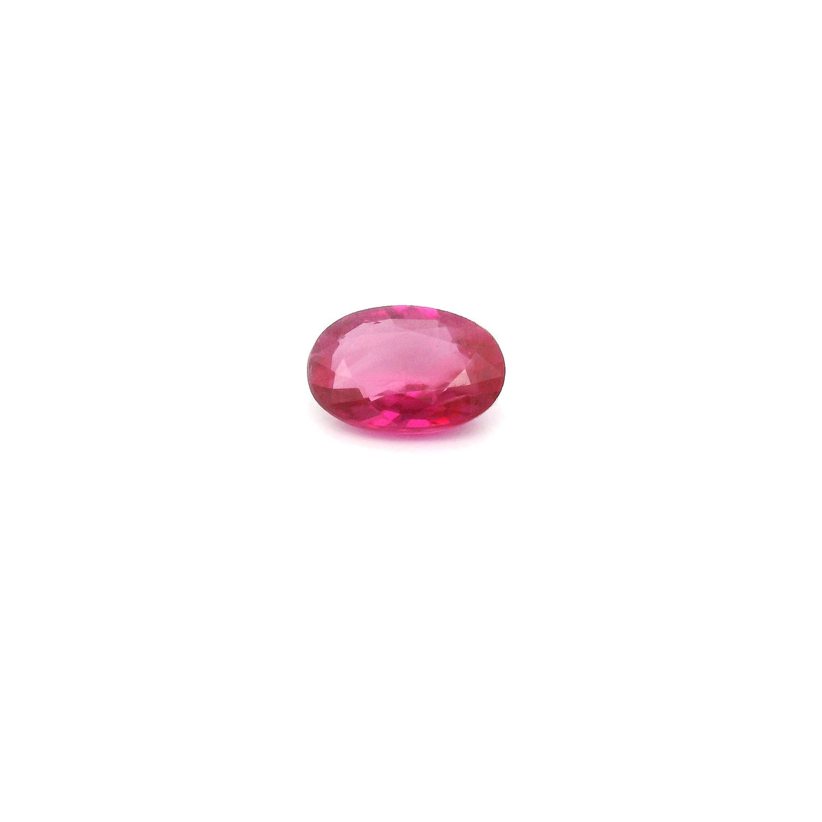 Oval Red Ruby 0.55ct loose gemstone