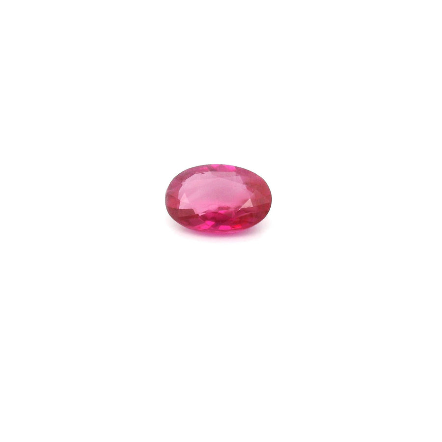 Oval Red Ruby 0.55ct loose gemstone