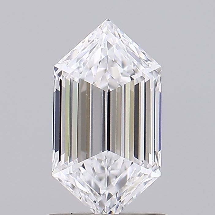 Hexagonal Lab-Grown Diamond 1.06ct D VVS1