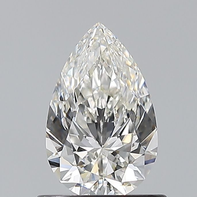 Pear Natural Diamond 0.72ct H VS1