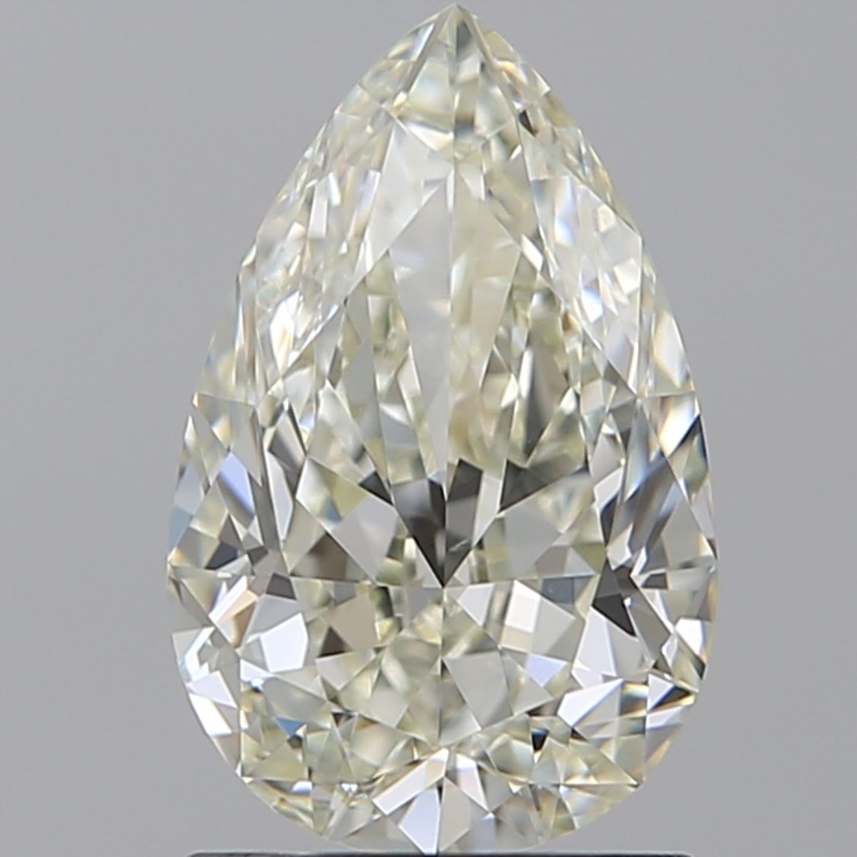Pear Natural Diamond 1.50ct J VS1