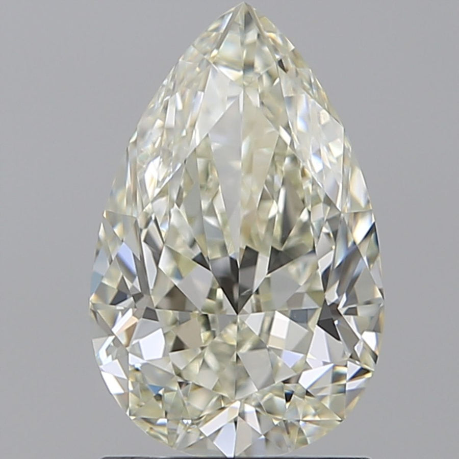 Pear Natural Diamond 1.50ct J VS1