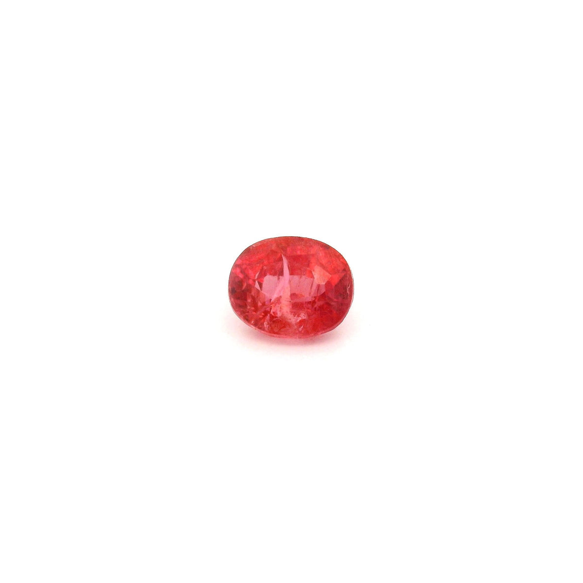 Oval Red Ruby 0.72ct loose gemstone