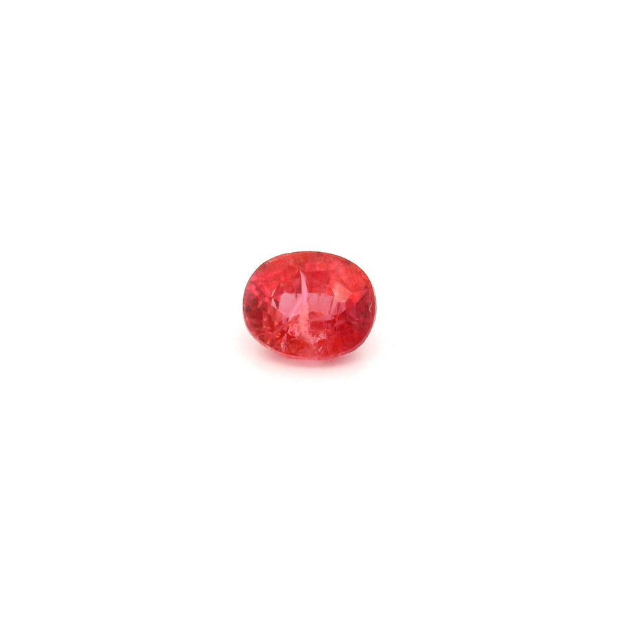 Oval Red Ruby 0.72ct loose gemstone