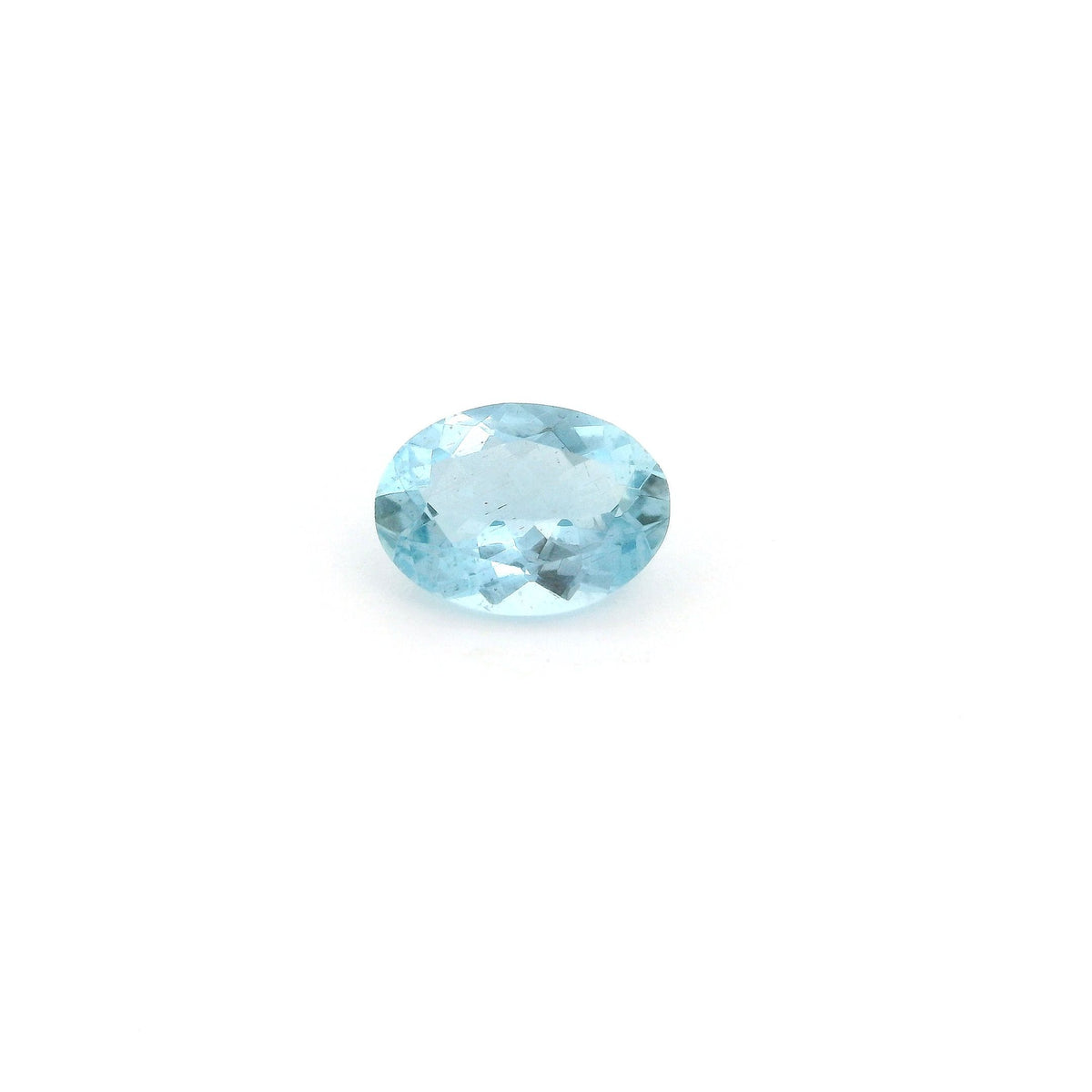 Oval Blue Aquamarine 0.6ct loose gemstone