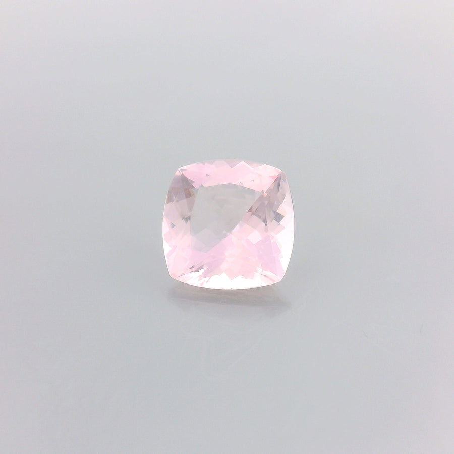 Cushion Pink Morganite 2.74ct loose gemstone