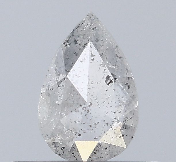 Pear Salt And Pepper Natural Diamond 0.33ct VVS2 loose diamond