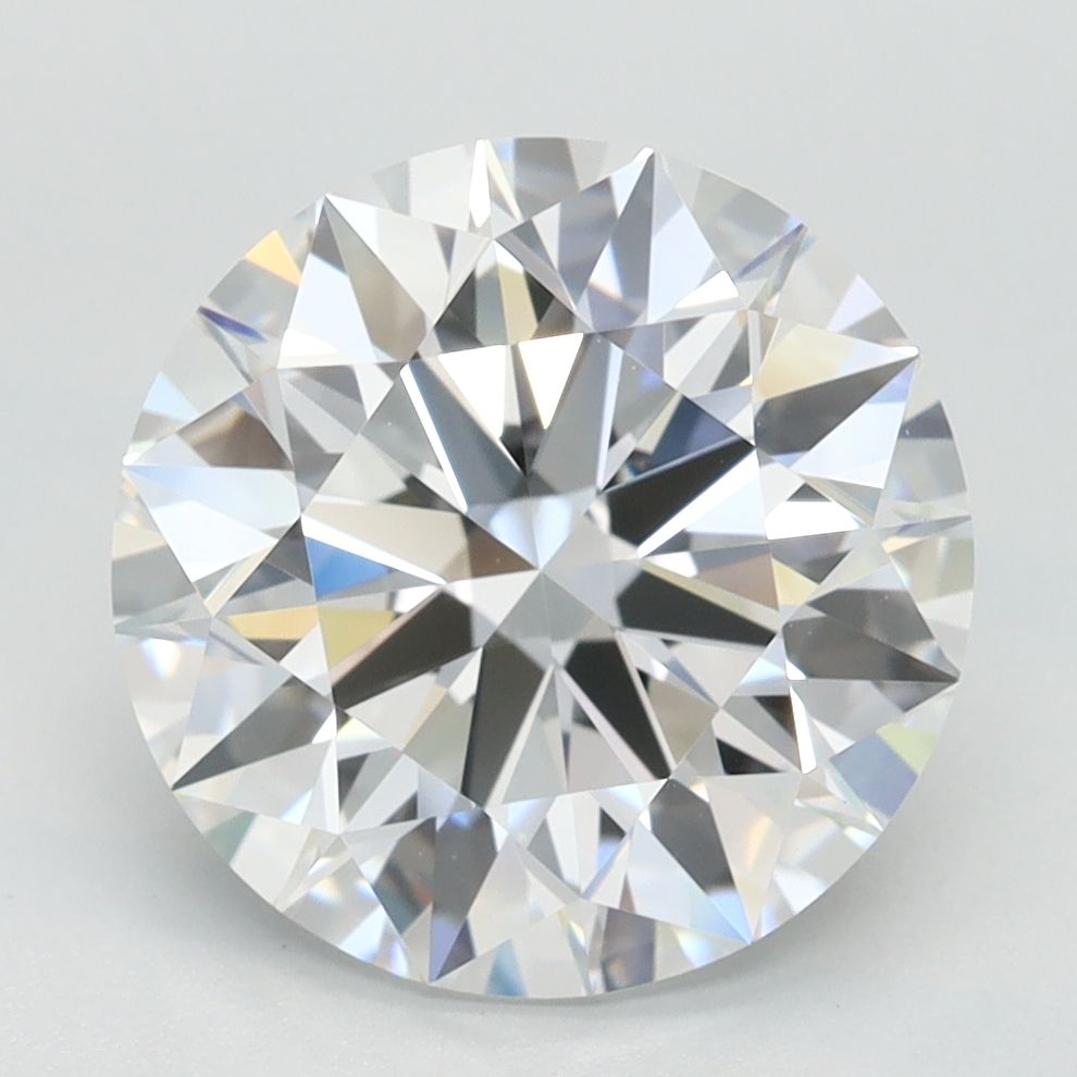 Round Lab-Grown Diamond 3.18ct D VVS1
