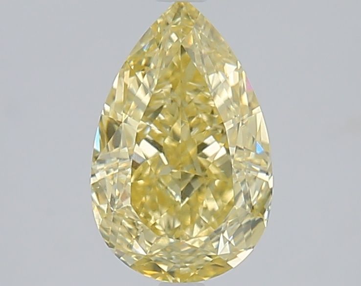 Pear Fancy Yellow Natural Diamond 1.51ct SI1 loose diamond