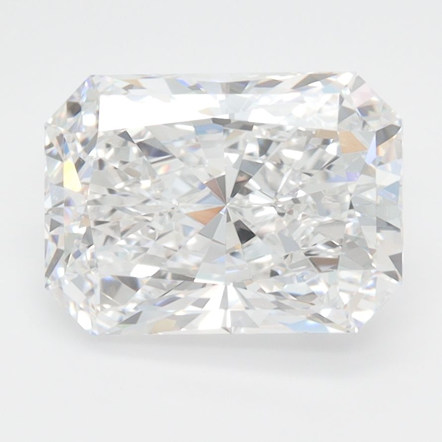 Radiant Lab-Grown Diamond 2.96ct D IF