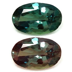 Oval Green Alexandrite 0.32ct loose gemstone