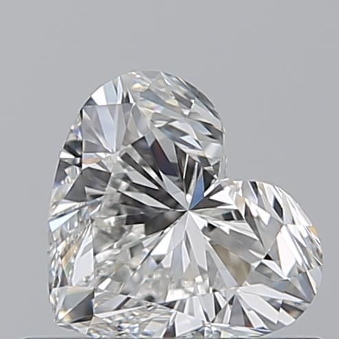 Heart Natural Diamond 0.53ct G IF