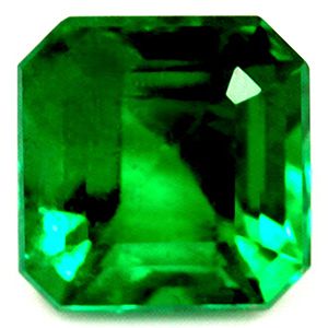 Emerald Green Emerald 0.52ct loose gemstone