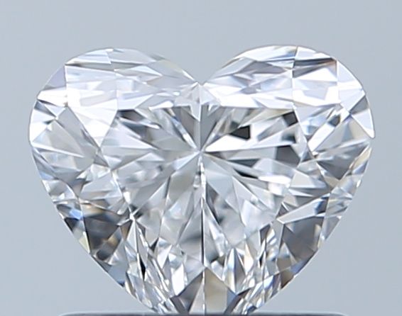 Heart Natural Diamond 0.90ct D IF