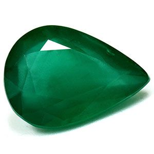 Pear Green Emerald 4.69ct loose gemstone