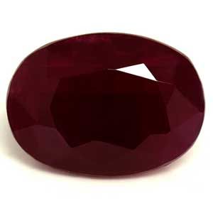 Oval Red Ruby 1.67ct loose gemstone