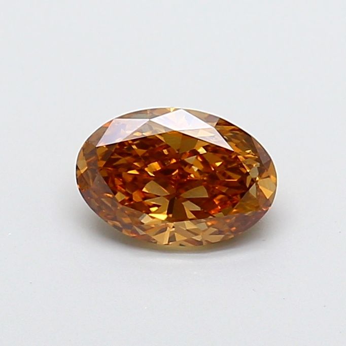 Oval Fancy Brown Lab-grown Diamond 1ct VS1 loose diamond