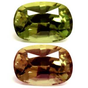 Cushion Green Alexandrite 0.54ct loose gemstone
