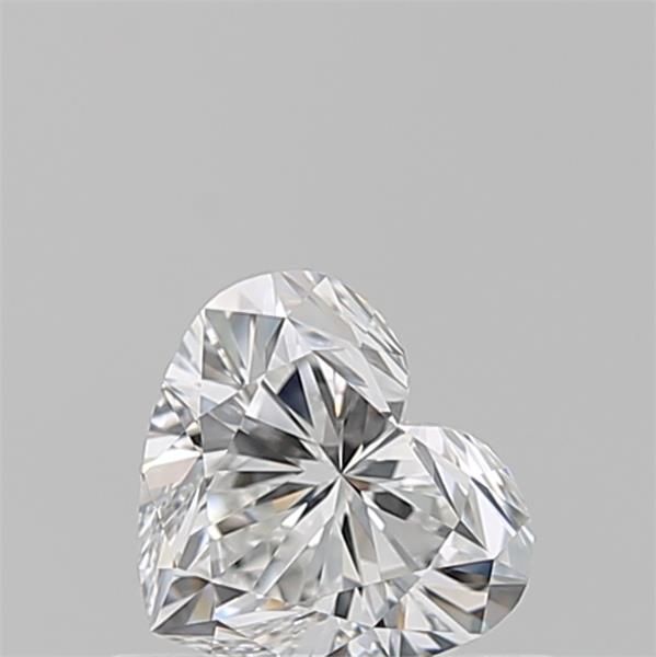 Heart Natural Diamond 0.51ct E VVS2