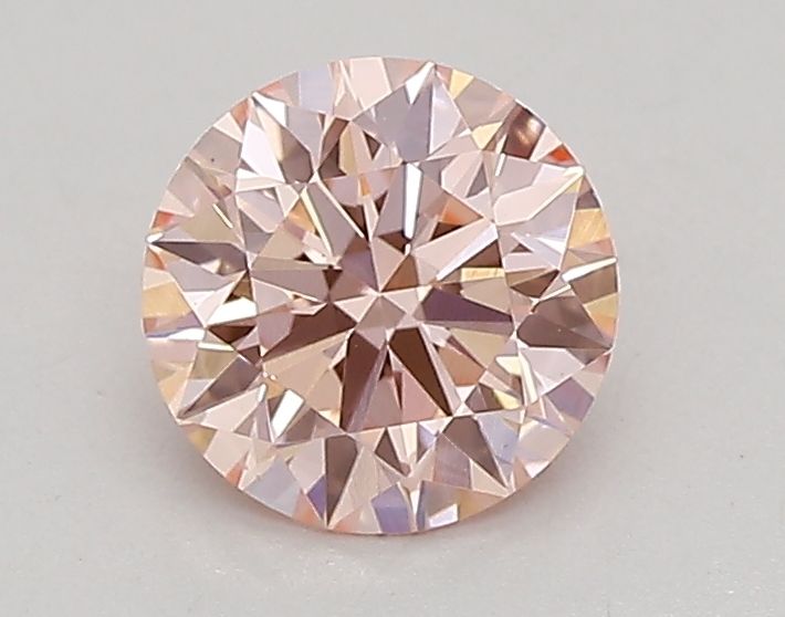 Round Fancy Intense Pink Lab-grown Diamond 0.6ct VS1 loose diamond