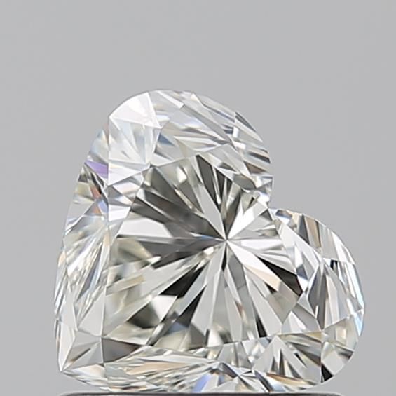 Heart Natural Diamond 1.01ct H IF